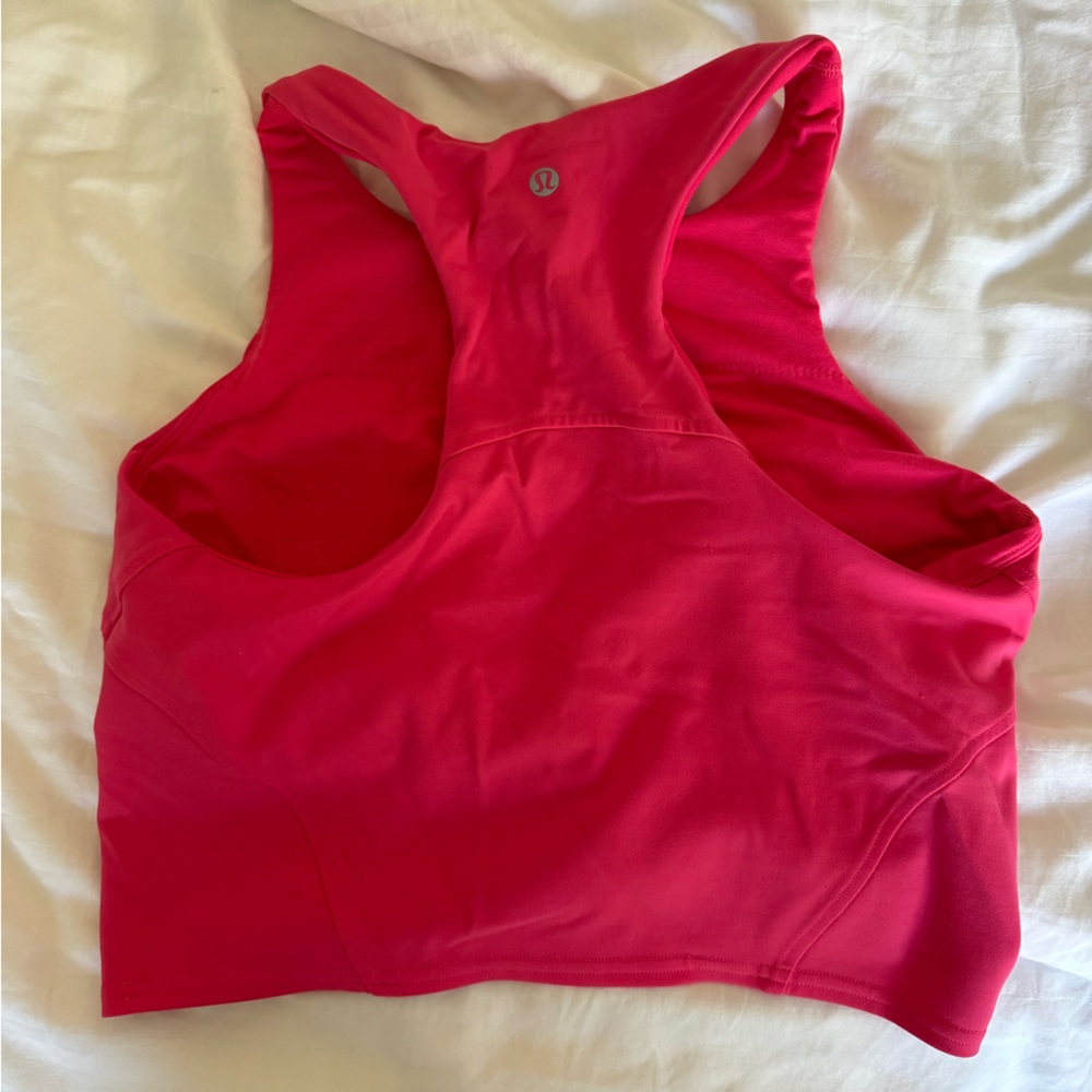 Racerback tank top in shade Lip Gloss